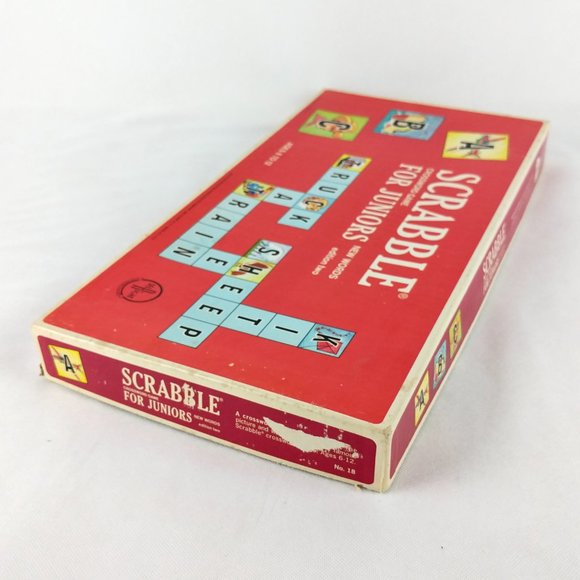 Junior Scrabble 1964 | Vintage Board Game Night - Picture 2 of 9